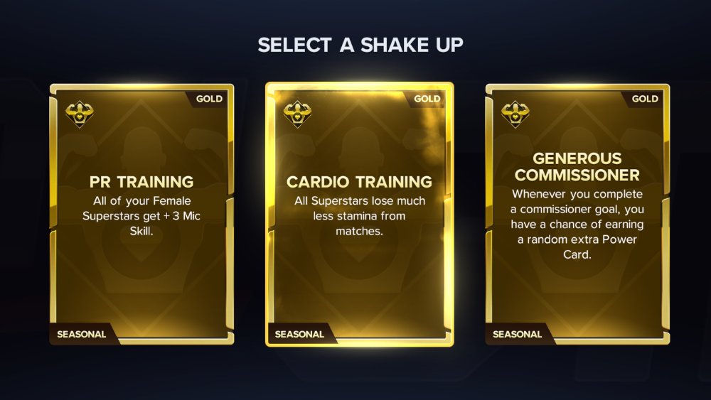 Shake Up カードは、ゲームの新機能の 1 つです。