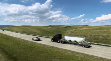 American Truck Simulator、SCS Software、私たちは月末にトラックでカンザス州に行きます