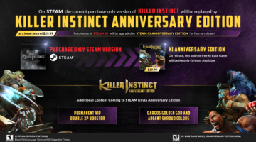Killer Instinct、Microsoft Studios、Killer Instinct 10 周年を記念し、新しい無料プレイ バージョンが登場