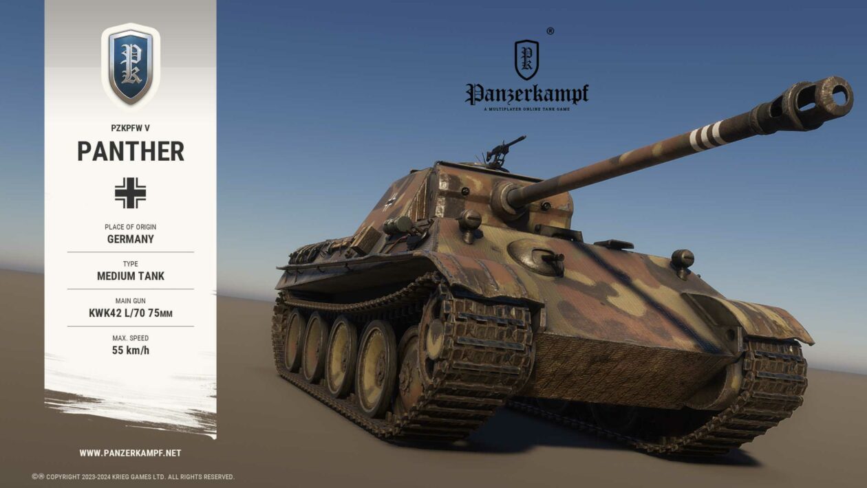 Panzerkampf、チェコの新しいゲームがオンライン戦車戦に誘います