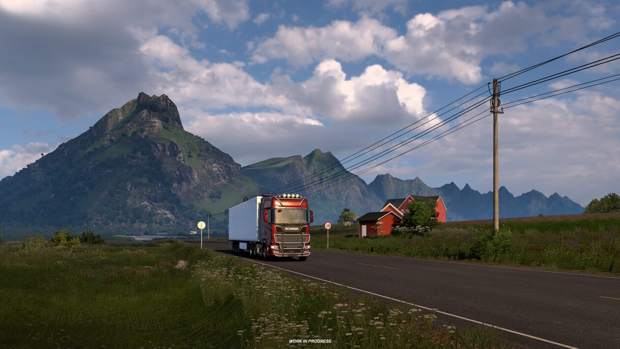 Euro Truck Simulator 2、SCS ソフトウェア、Euro Truck Simulator 2 がスカンジナビアへ誘う