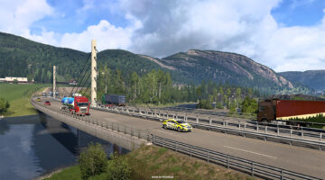 Euro Truck Simulator 2、SCS ソフトウェア、Euro Truck Simulator 2 がスカンジナビアへ誘う