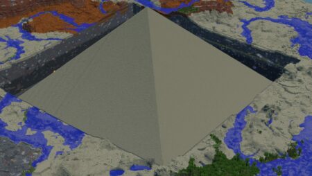 最高のピラミッドがMinecraftのサバイバルモードで建てられました