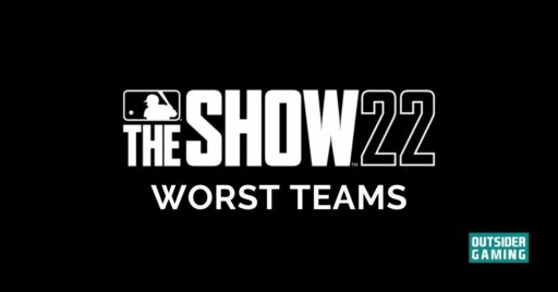 MLB The Show 22：最悪のチーム