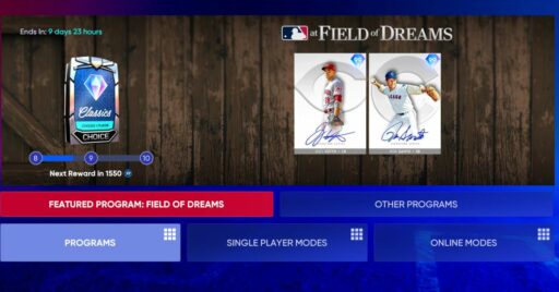 MLB The Show 22 Field of Dreams プログラム: 知っておくべきことすべて