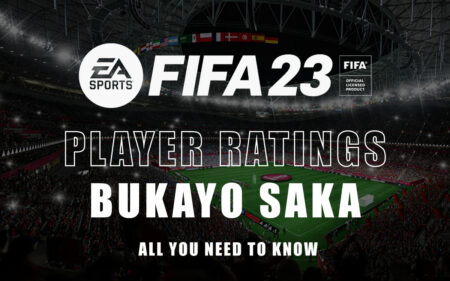 Bukayo Saka Ratings in FIFA 23