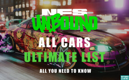 Need for Speed 2022 Unbound All Cars Complete List