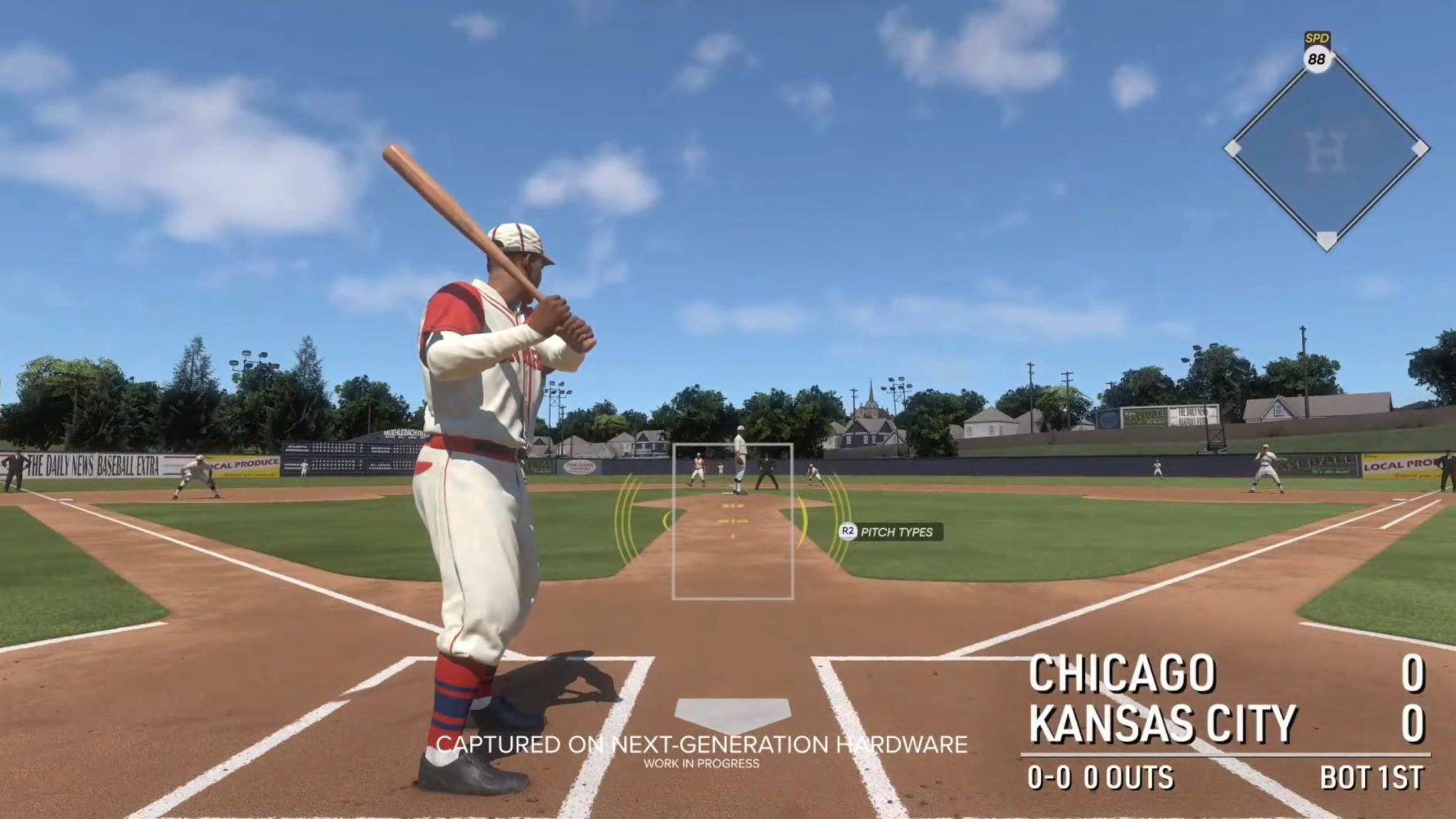 MLB The Show 23 Negro Leagues ゲームプレイに登場するジャッキー・ロビンソン