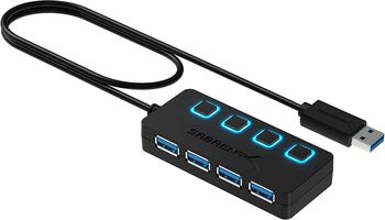 Sabrent USB 3.0 ハブのレビュー