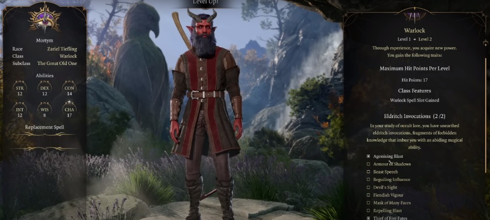 Baldur's Gate 3 ウォーロック クラスのビルドと戦略
