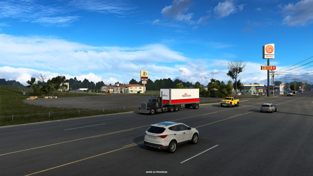 American Truck Simulator がアーカンソー州に拡大