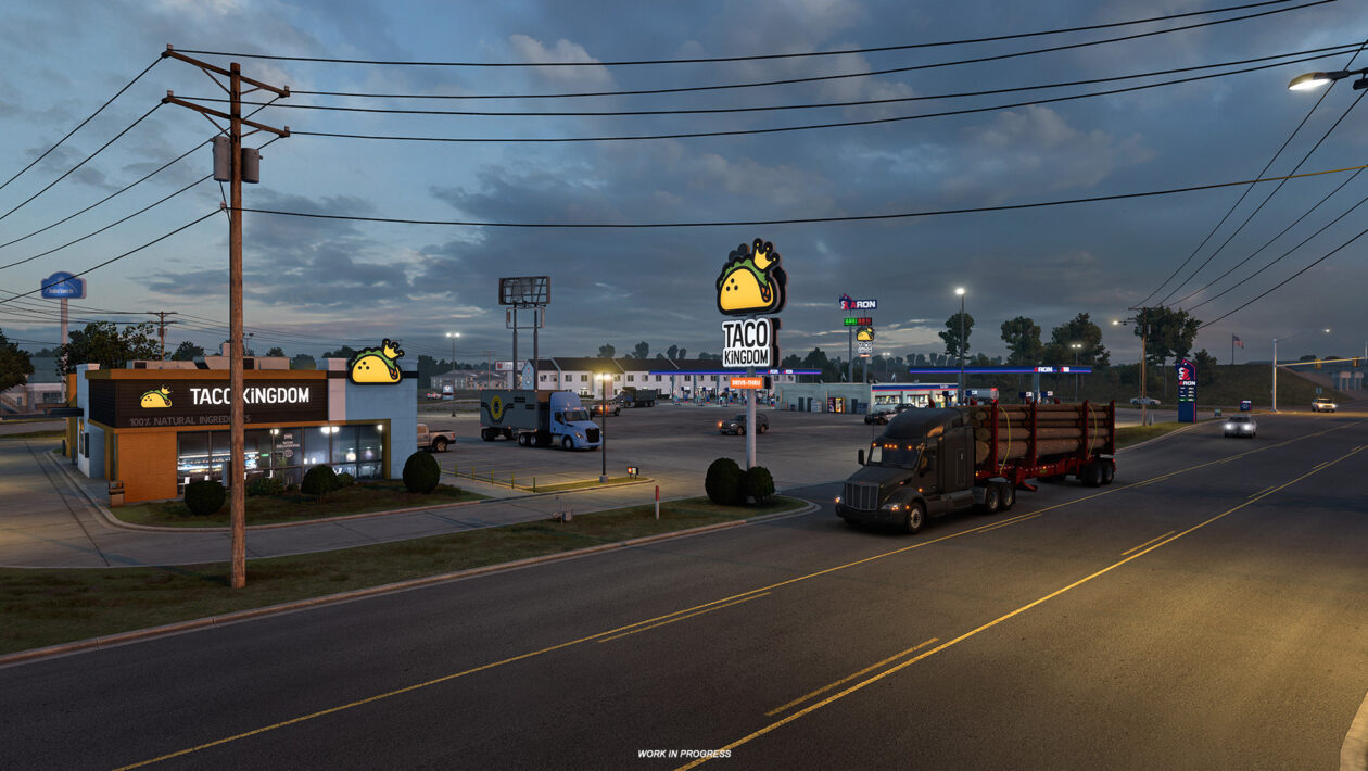 American Truck Simulator がアーカンソー州に拡大