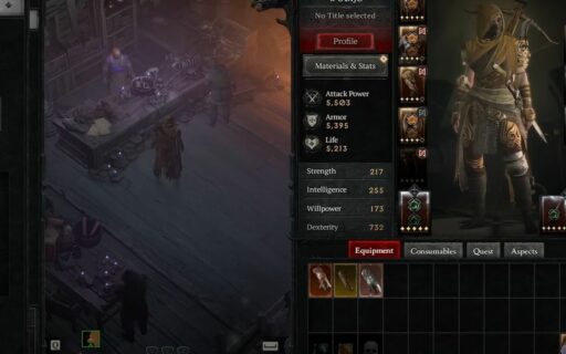 Elevate your Diablo 4 journey with intricate crafting