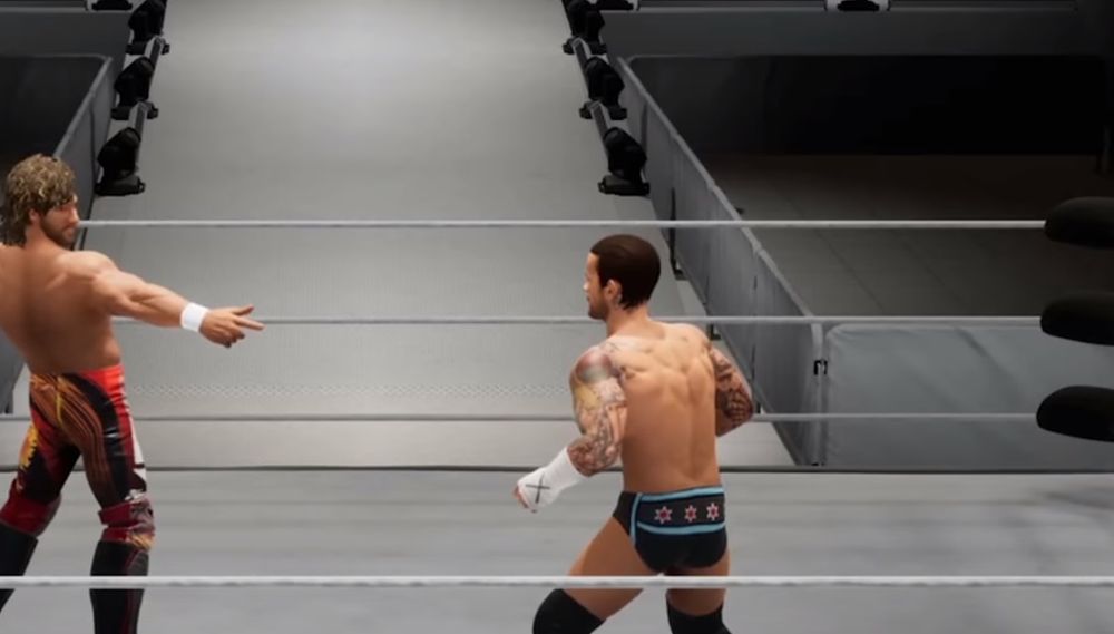 AEW ファイト フォーエバーの武器がリングに混乱をもたらす! レスラーが椅子や大ハンマーなどを振り回すハードコアなスリルを体験してください。