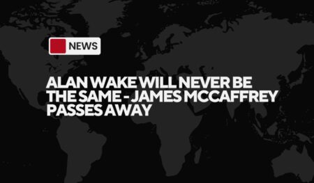 Alan Wake Will Never Be the Same - James McCaffrey Passes Away