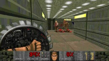 Doom: The Dark Ages (Doom Year Zero), Původní Doom obdržel štít s motorovkou