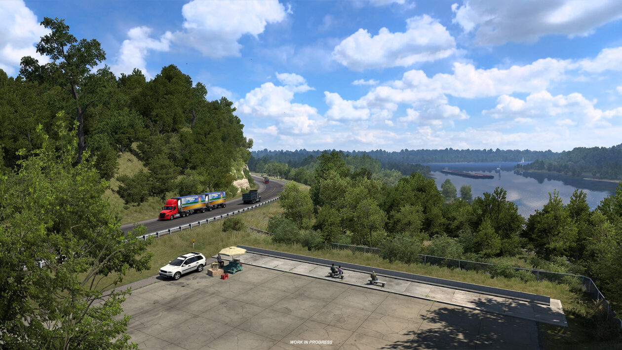 American Truck Simulator、SCS ソフトウェア、American Truck Simulator の次の州はアイオワになります