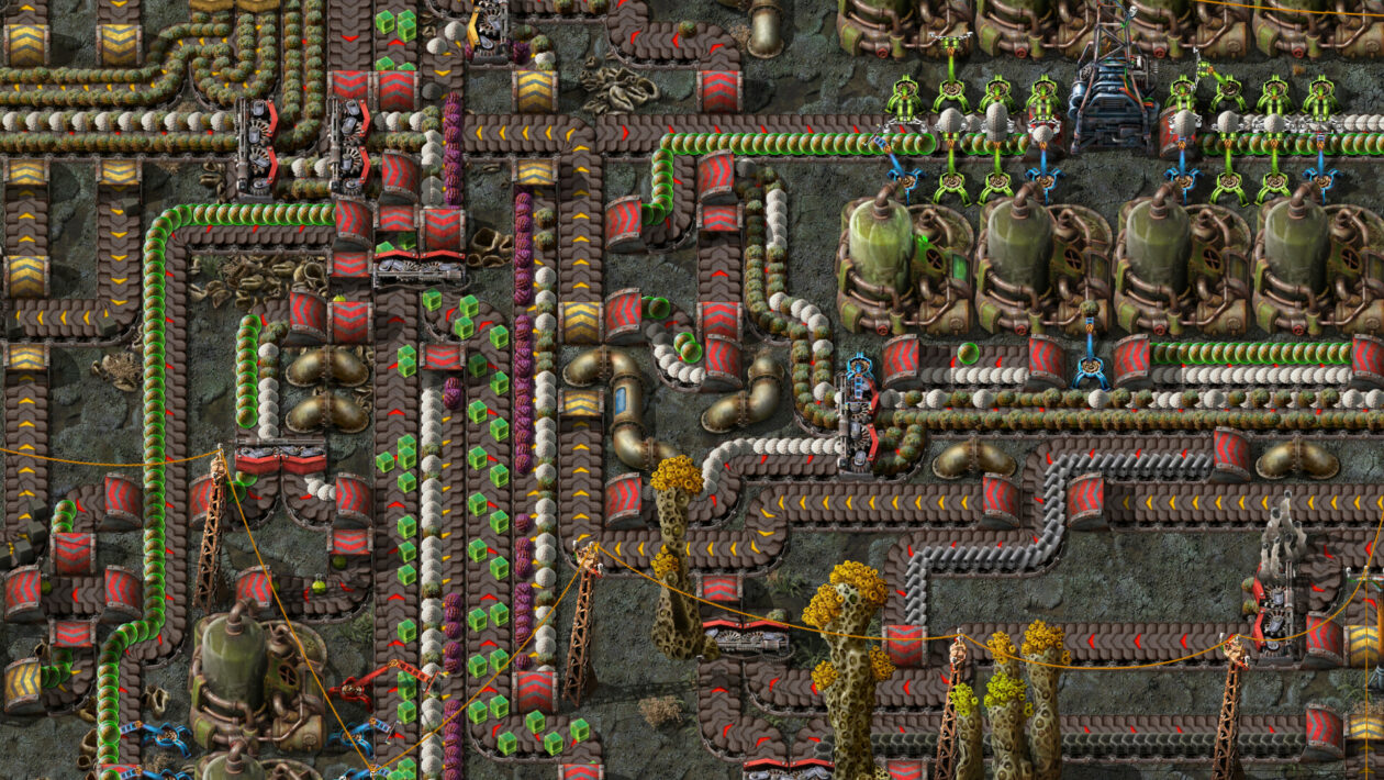 Factorio、Wube Software LTD.、Factorio: Space Age 拡張版が 10 月にリリース予定