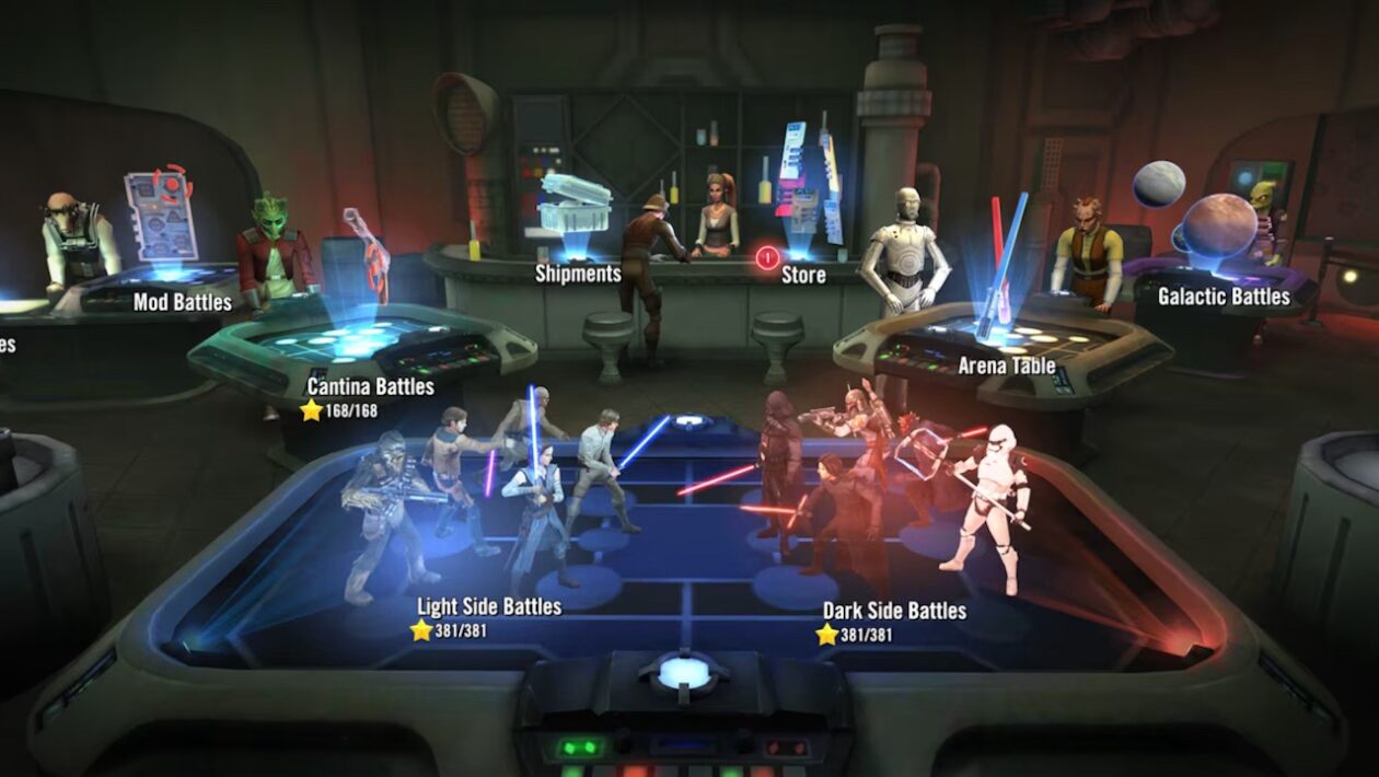 スターウォーズ：ギャラクシーオブヒーローズ、エレクトロニックアーツ、スターウォーズ：ギャラクシーオブヒーローズをPCでプレイ