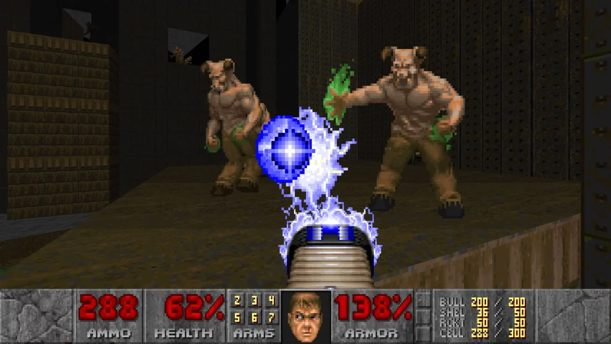 Doom + Doom II、Bethesda Softworks、Doom および Doom II の改良版がリリース