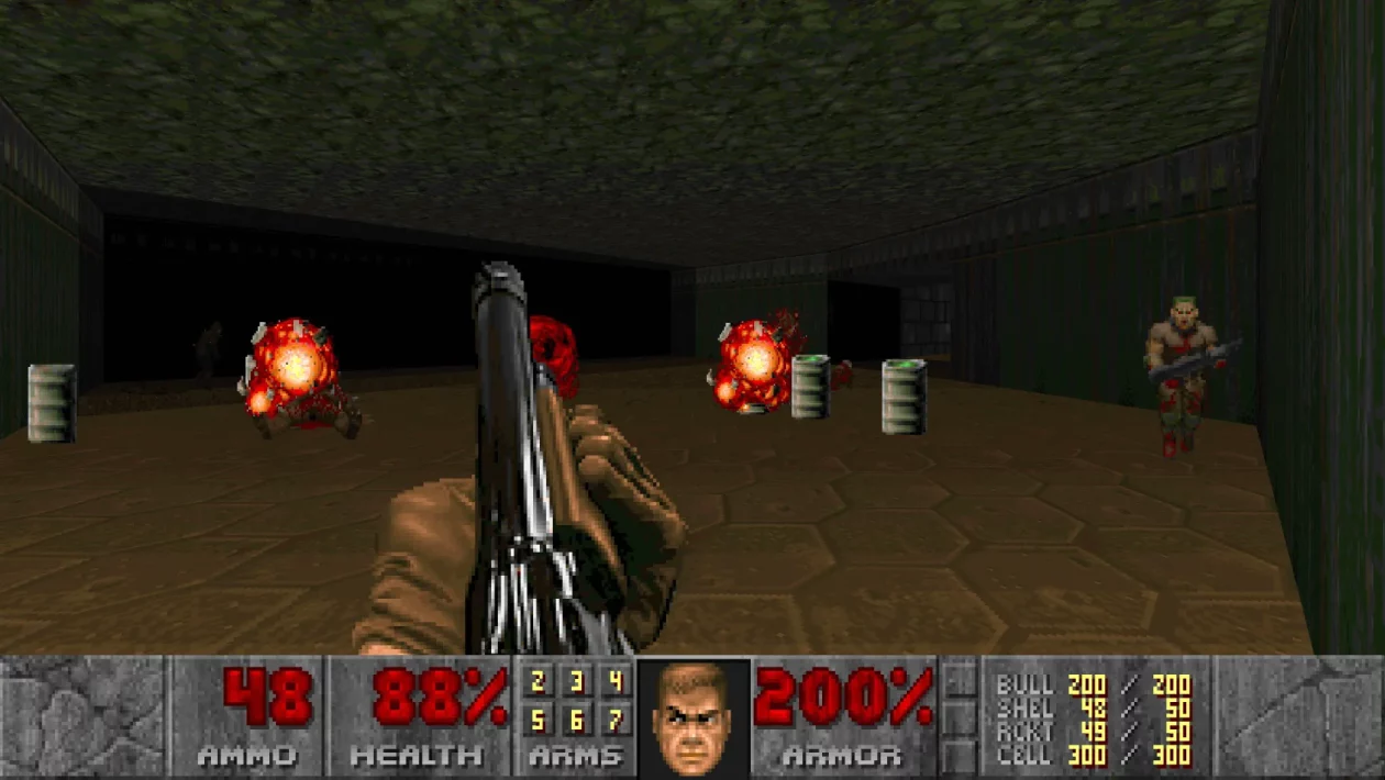 Doom + Doom II、Bethesda Softworks、Doom および Doom II の改良版がリリース