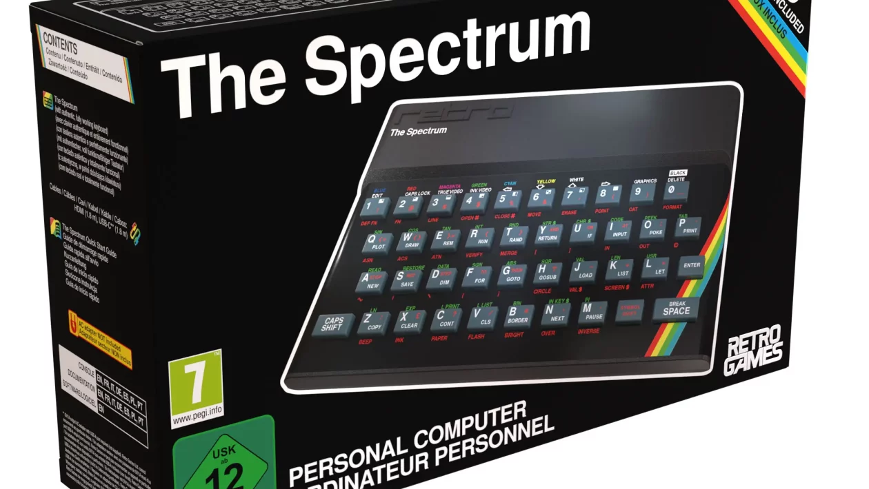 ZX Spectrumがモダンレトロシステムとして復活