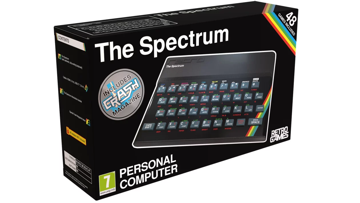 ZX Spectrumがモダンレトロシステムとして復活