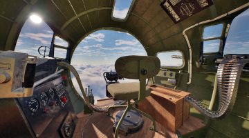 学生たちは博物館のために B-17 を使った VR 空中戦を作成しました