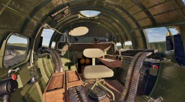 学生たちは博物館のために B-17 を使った VR 空中戦を作成しました