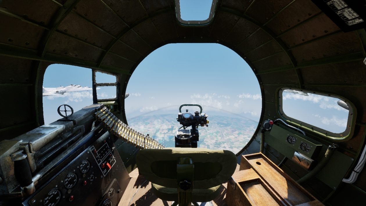 学生たちは博物館のために B-17 を使った VR 空中戦を作成しました