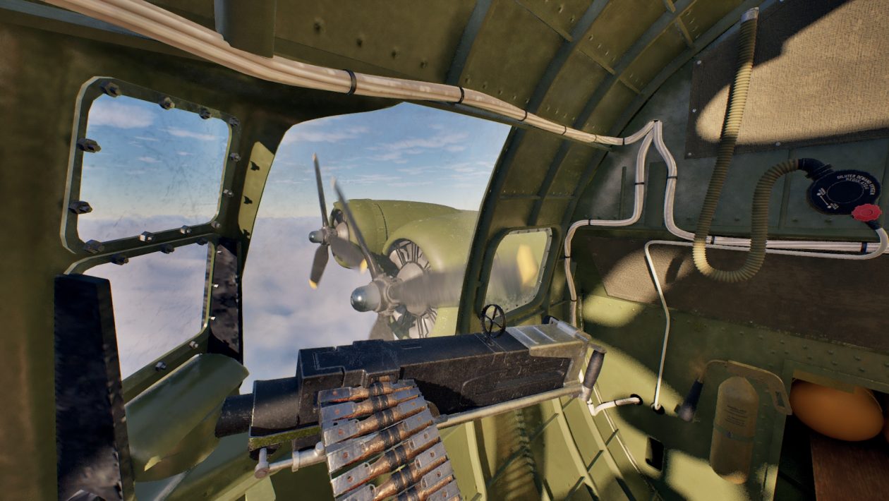 学生たちは博物館のために B-17 を使った VR 空中戦を作成しました