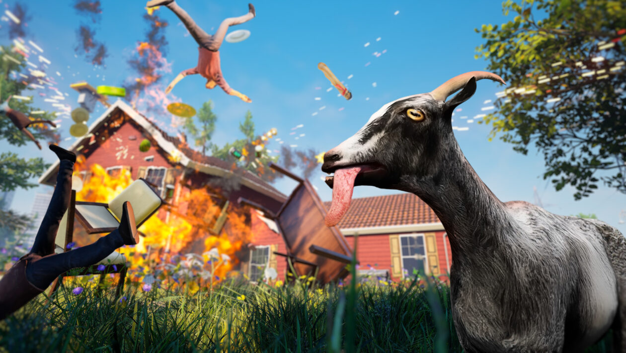 Goat Simulator: Remastered、Coffee Stain Publishing、Goat Simulator のリマスターが 11 月にリリースされます