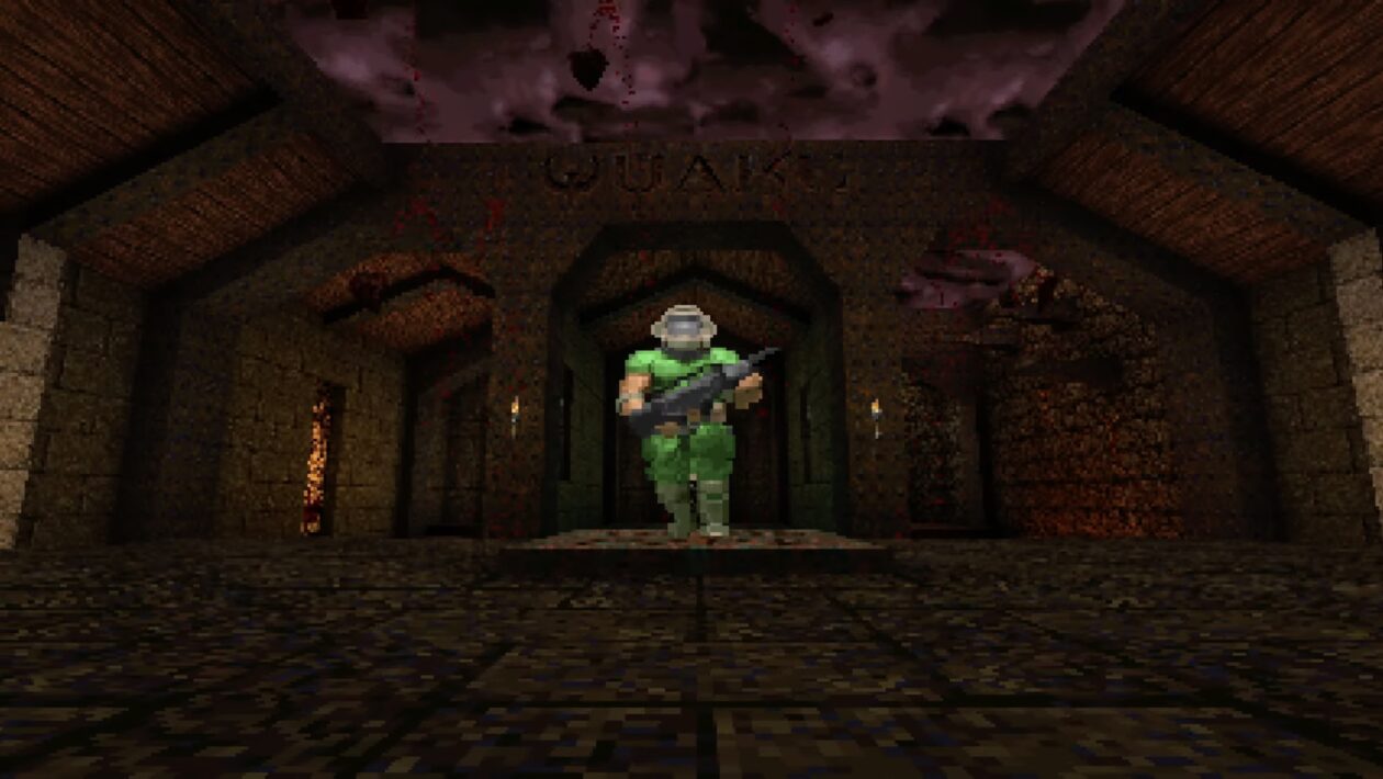 Quake、Bethesda Softworks、Duake が Doom と Quake アクションのクロスオーバーを実現