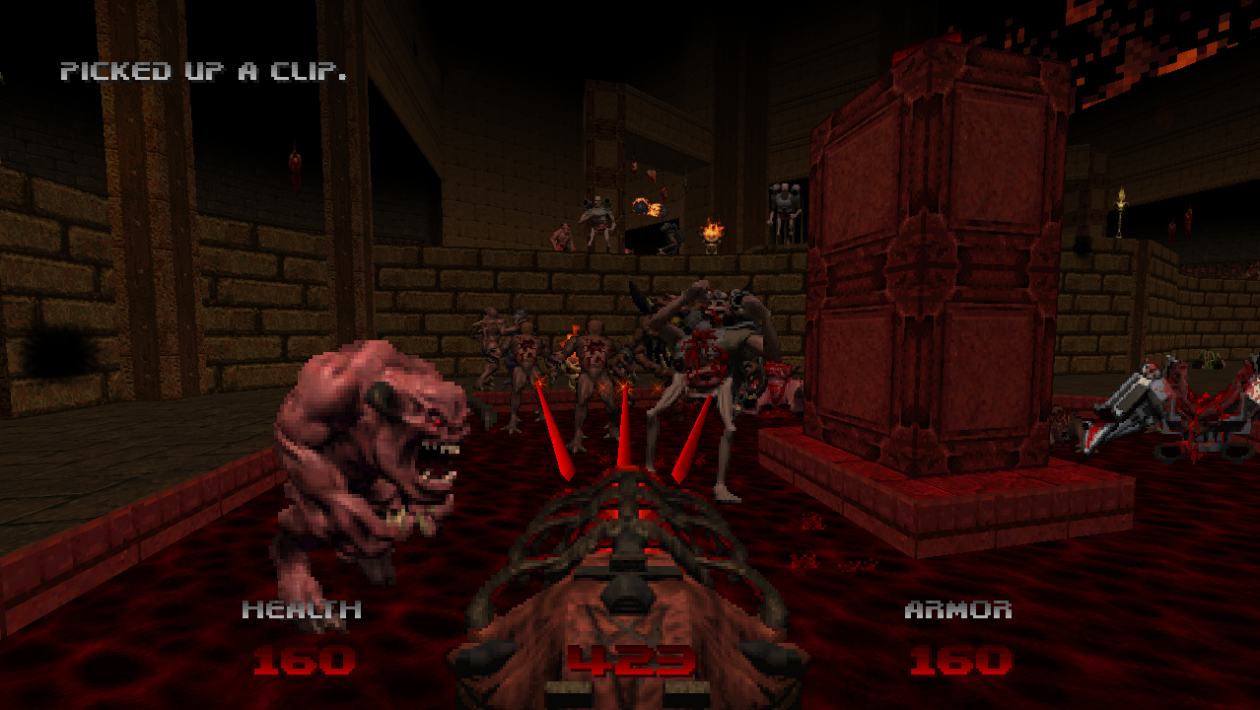 Doom、id Software、Doom 64 スタイルで Doom I および II をプレイ