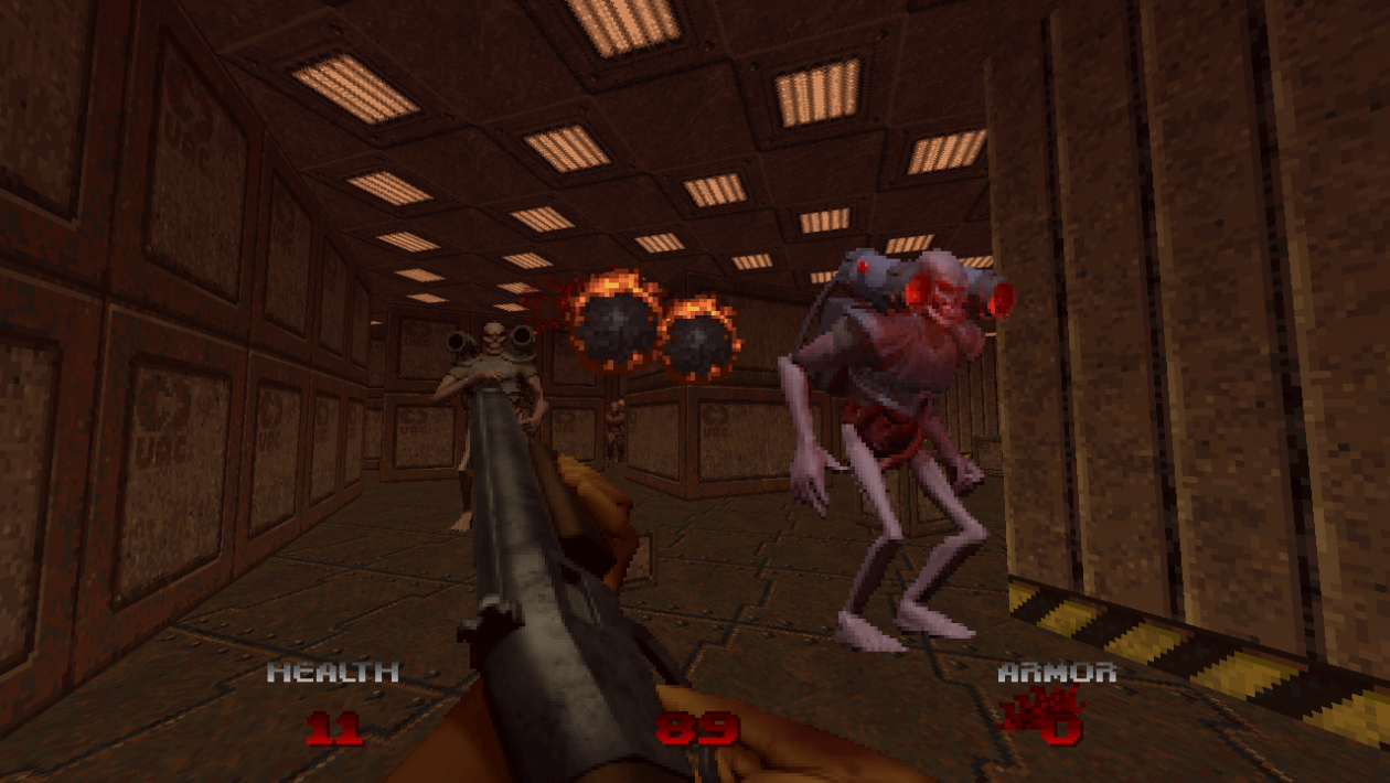 Doom、id Software、Doom 64 スタイルで Doom I および II をプレイ