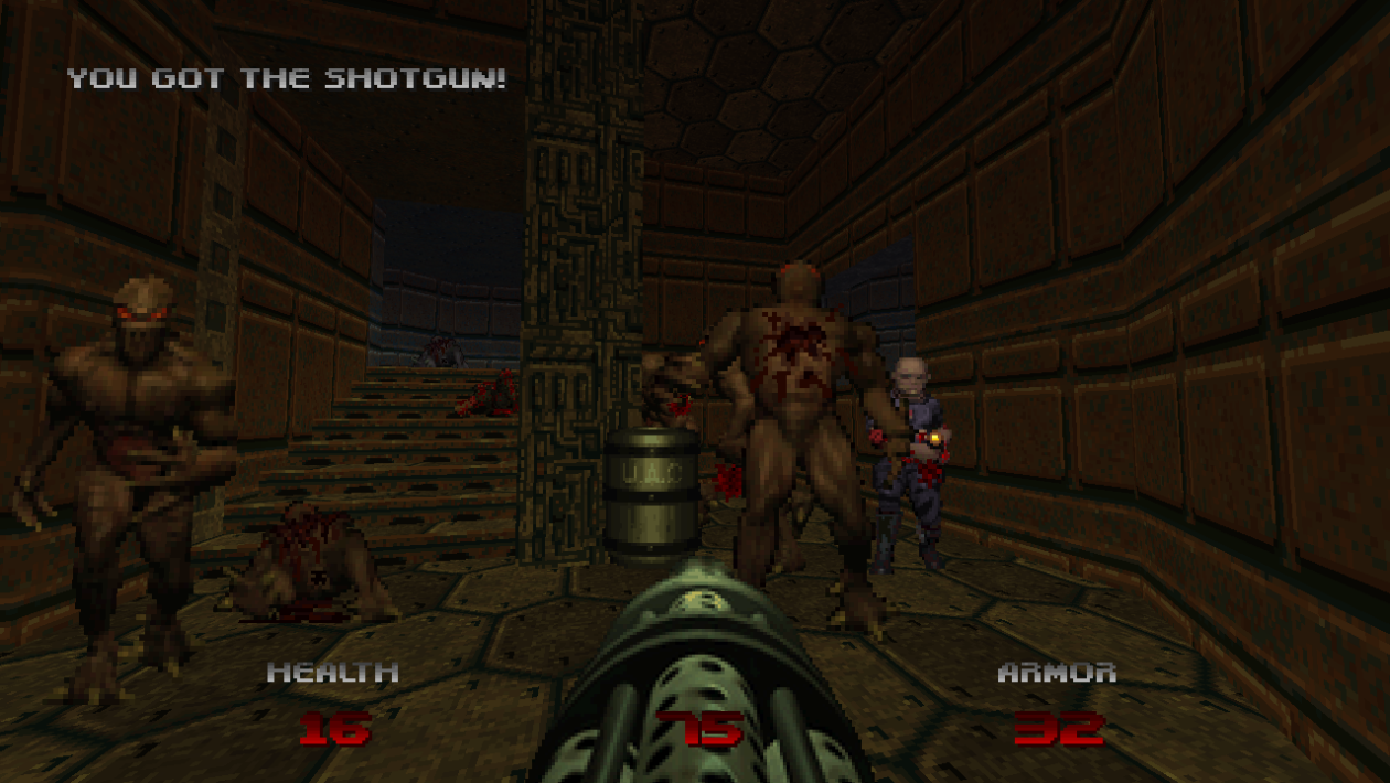 Doom、id Software、Doom 64 スタイルで Doom I および II をプレイ