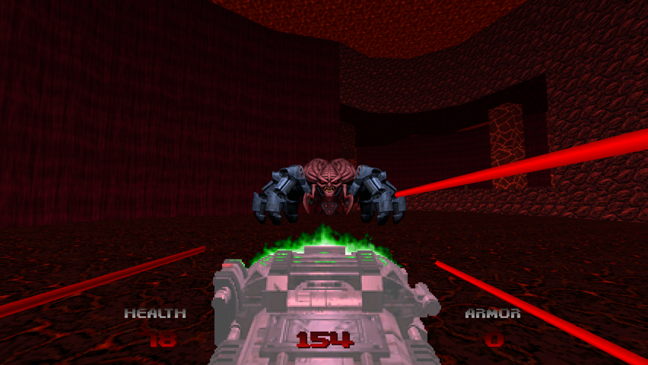 Doom、id Software、Doom 64 スタイルで Doom I および II をプレイ