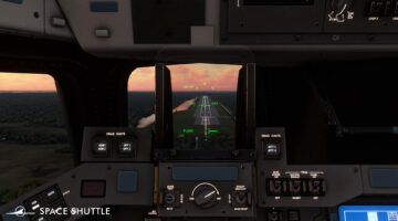 Microsoft Flight Simulator (2020)、Microsoft、Flight Simulator では、アメリカのスペースシャトルが着陸しました