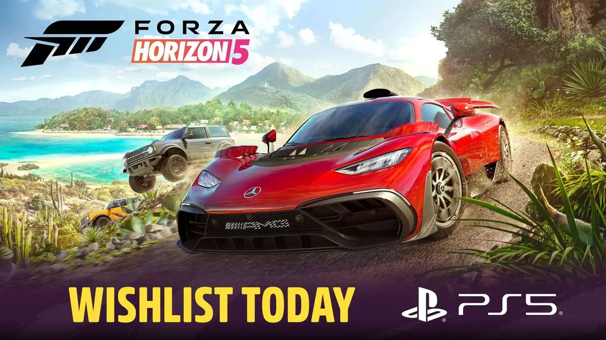 PS5ウィッシュリストのForza Horizo​​n 5