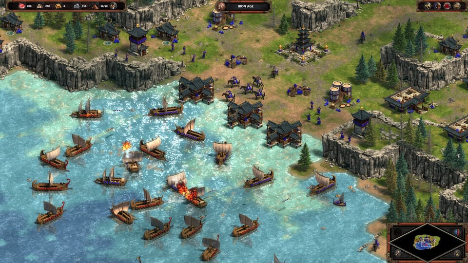 Age of Empires PS5ゲームプレイスクリーンショット