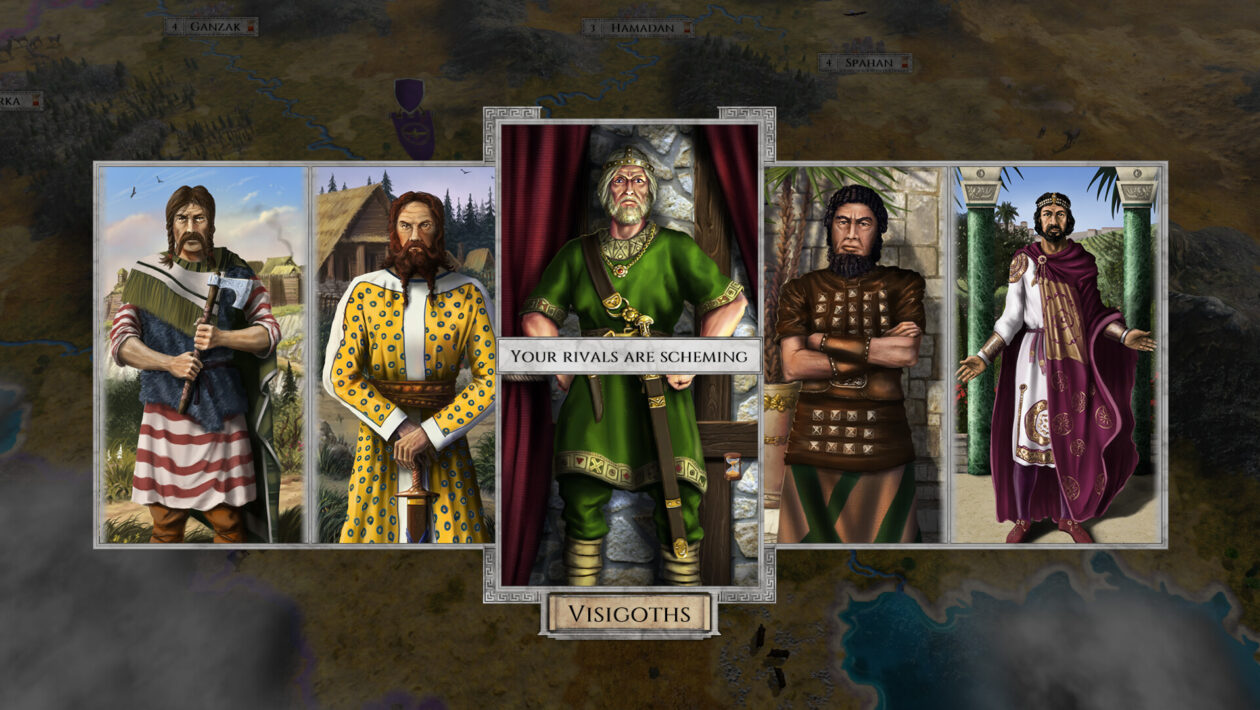 インペリウム：ギリシャ戦争、カブゲーム、チェコの帝国では、ローマの崩壊が見られます