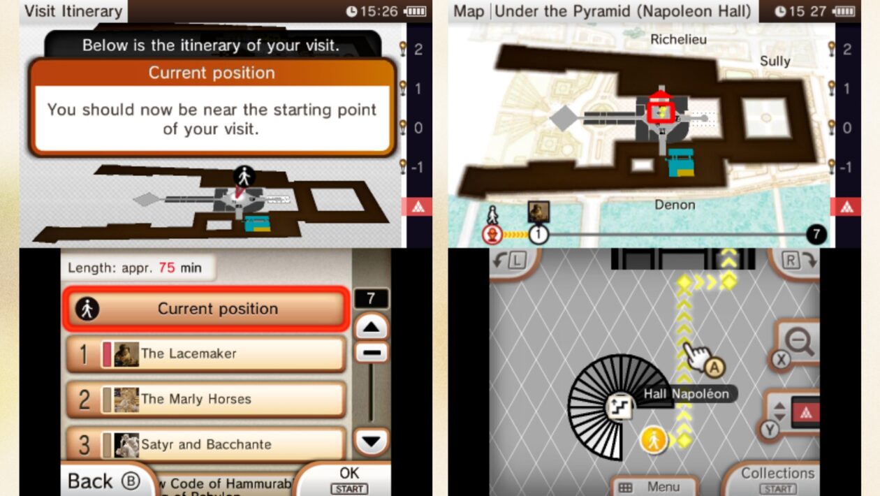 ルーヴルは13年後に任天堂3DSに別れを告げるでしょう