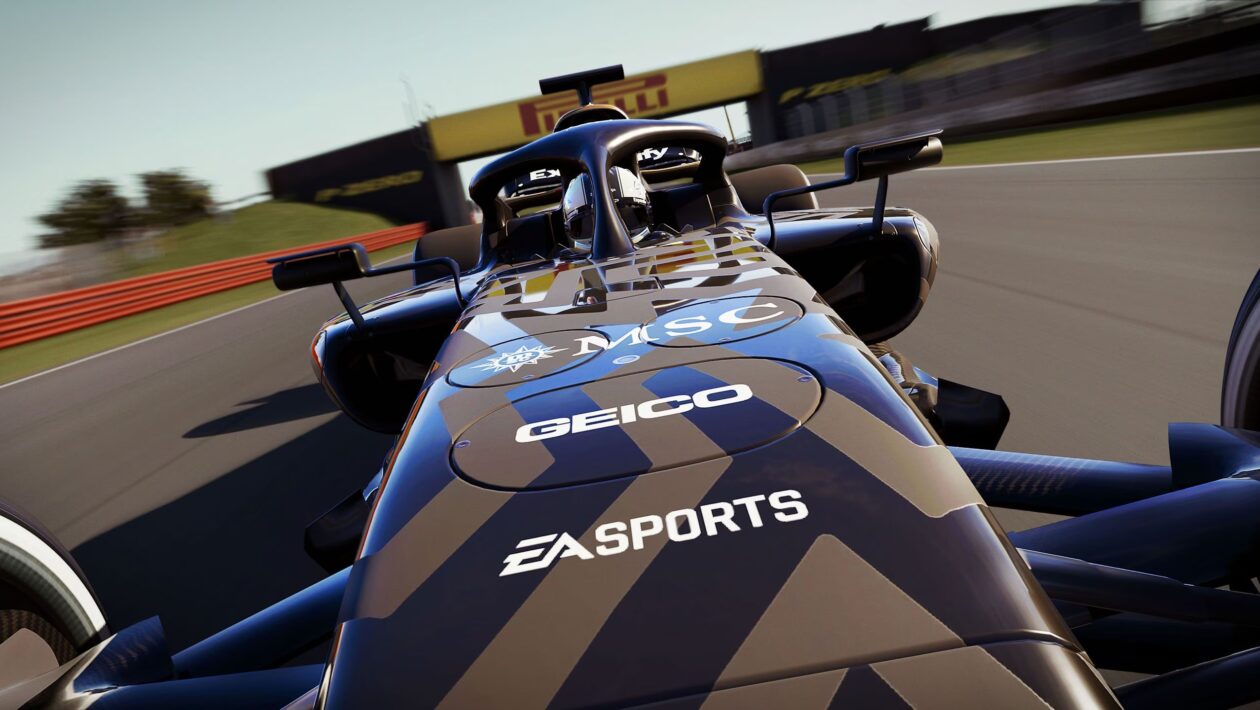 F1 25、EAスポーツ、新しい予告編は映画F1からゲームコンテンツを引き付けます