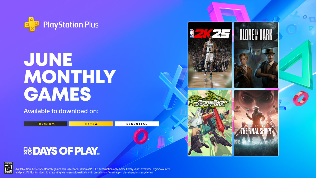 PlayStation Plusは6月に4つのゲームを提供します