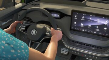 農業シミュレーター25、ジャイアンツソフトウェア、農業シミュレーターが到着しましたškodaEnyaqクーペRS IV