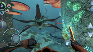 Subnauticaは携帯電話とタブレットに向かっています