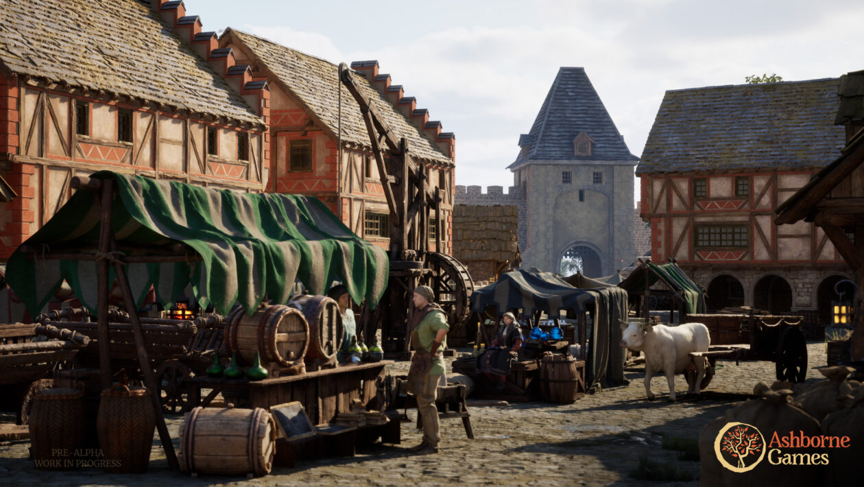 新しいプロジェクト（Ashborne）、Thq Nordic、Brno Ashborneゲームは彼らの新しいゲームを示しています
