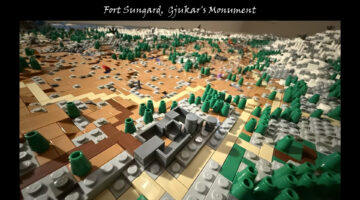 エルダースクロールス：Skyrim、Bethesda Softworks、Lego CubesのSkyrimの地図をお楽しみください