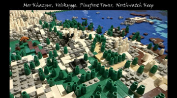 エルダースクロールス：Skyrim、Bethesda Softworks、Lego CubesのSkyrimの地図をお楽しみください
