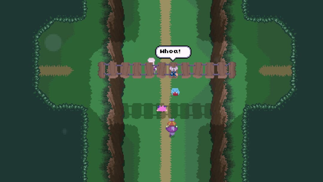 ゲームからのスクリーンショットは、「おっと！」